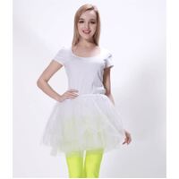 Tutu Skirt One Size White- main image