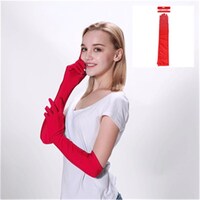 Long Gloves Red- main image