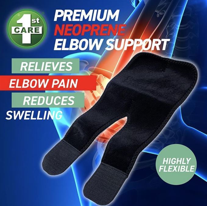 Premium Neoprene Elbow Support- alt image 0