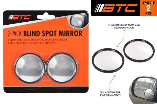 BTC 2 Pack Blind Spot Mirror- alt image 0