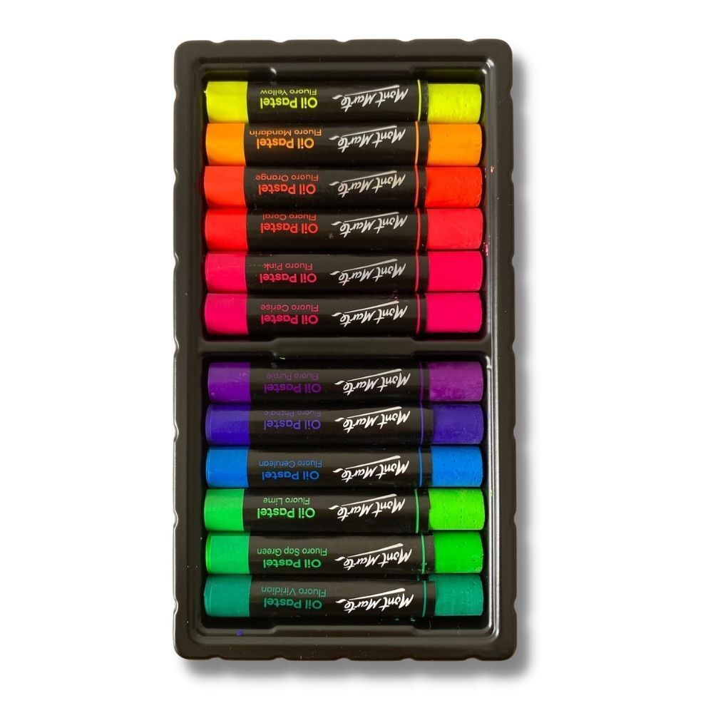 Mont Marte Oil Pastels - Set of 12