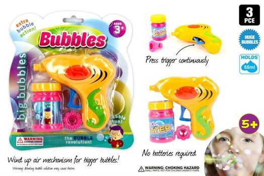 Bubble Gun Children Shooter Family Toy Game Bubbles Backyard Indoor- alt image 0