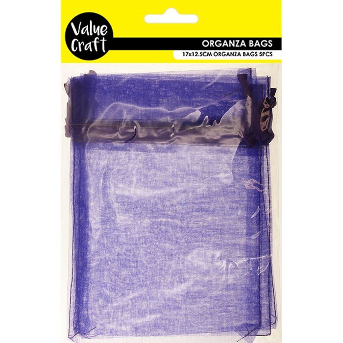 Purple organza on sale bags