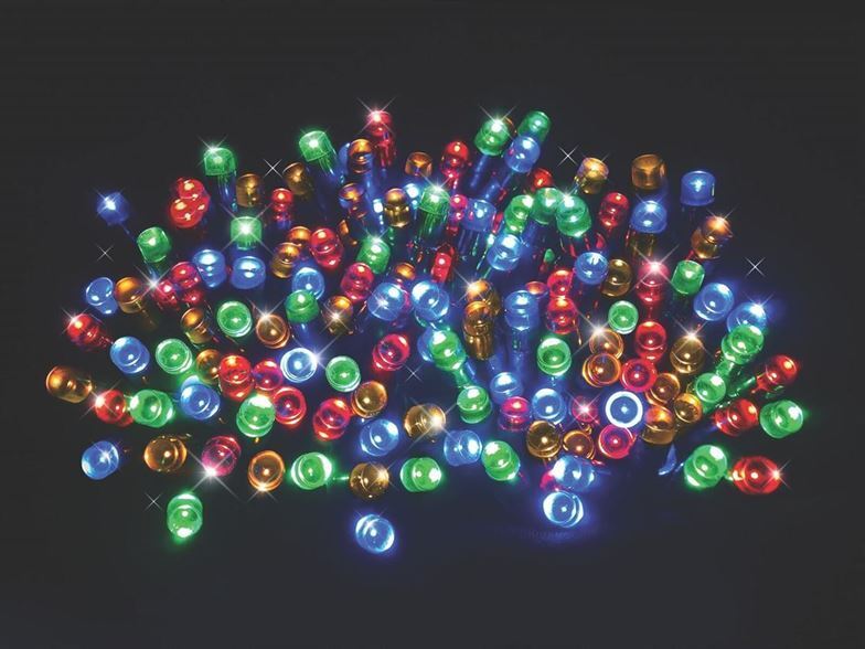 120 Bright LED Solar Fairy Lights - Multi Colour- alt image 0