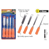 4pc Wood Chisel Set- alt image 0