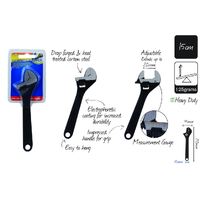 Adjustable Wrench Spanner Shifter Drop Forged with Measure 15mm- alt image 0