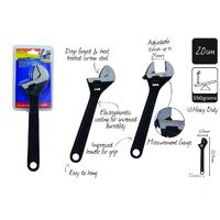 Adjustable Wrench Spanner Shifter Drop Forged with Measure 20mm- alt image 0