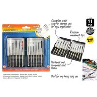 11pc Set Precision Micro Mini Screwdriver Jewellers Mobile Laptop Watch Glasses- alt image 0