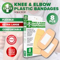 Bandage Dressing Knee & Elbow Plastic 8 Pack- alt image 0