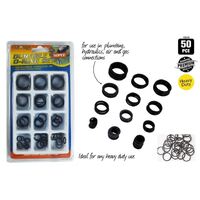 50pce O-Ring Washers-Assorted Sizes- alt image 0