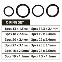 50pce O-Ring Washers Assorted Sizes- alt image 0