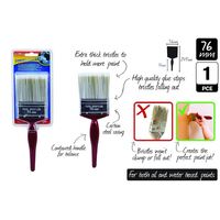 Paint Brush 76mmW/24.5cmH Carpentry Tool DIY Projects- alt image 0