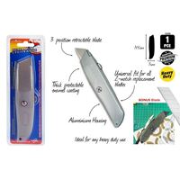Multi Purpose Heavy Duty Stanley Utility Cutting Knife with Blade For Box Cutter Knife- alt image 0