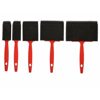 Assorted Foam Brush Set 5pk- alt image 0