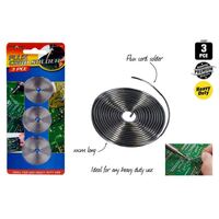 3pc Flux Core Mid Steel Welding Solder Wire - alt image 0