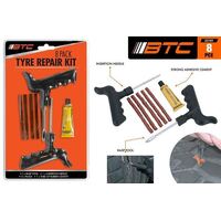 BTC 8 Pack Tyre Repair Kit- alt image 0