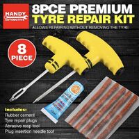 Premium 8pc Tyre Repair Kit- alt image 0