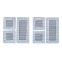 Insect Screen Adhesive Repair Sheets 6pc Black (2pc 10cm x 5cm, 4pc 5cm X 5cm)- alt image 0