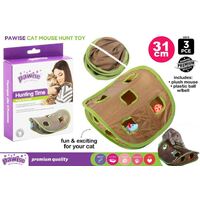 Hunting Time Pawise Mouse Hunt Cat Toy Curious Cats Lightweight- alt image 0