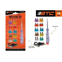 Auto Fuse Kit with Circuit Switch Tester 10 Pack- alt image 0