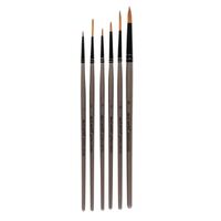 Mont Marte Gallery Series Paint Brush Set - Acrylic 6pc- alt image 0