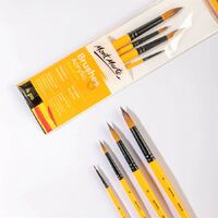 Mont Marte Gallery Series Paint Brush Set - Acrylic 4pc- alt image 0