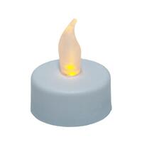 Battery Operated Tealights Small Candles Warm White - 4 Pack- alt image 0