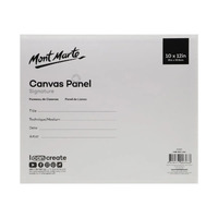 Mont Marte Signature Canvas Panel 10" x 12" - 25.4 x 30.5cm - 2pc- alt image 0