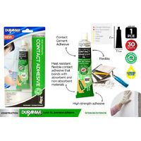 Duramax High Strength Contact Adhesive 30g DIY Fix- alt image 0