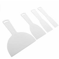 4 x Assorted Multi Use Plastic Scrapers- alt image 0