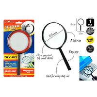 1pc Magnifying Glass Magnifies x 3 100mm- alt image 0