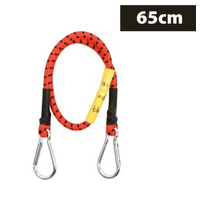 Heavy Duty Bungee Cord Strap 60cm with Carabiner Hook- alt image 0