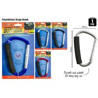 Jumbo Aluminium Carabiner Snap Hook 160x100mm- alt image 0
