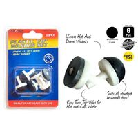6p Plastic Tap Wash Set 6x12mm- alt image 0