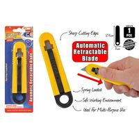 Stanley Box Safety Cutter Knife Automatic Retractable Blade- alt image 0