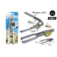 17cm Aluminium Garlic Press- alt image 0