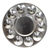 Mont Marte Palette - Round Aluminium 10 Well- alt image 0