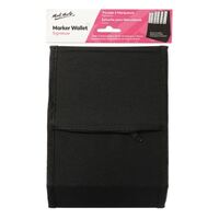 Mont Marte Signature Marker Wallet - 12 Marker Pockets- alt image 0