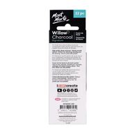 Mont Marte Charcoal - Willow Charcoal 12pc- alt image 0