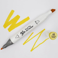 Mont Marte Dual Tip Art Marker Premium - Lemon Yellow- alt image 0
