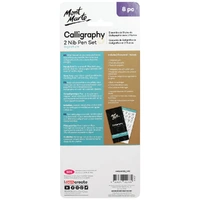 Mont Marte Calligraphy Set - 2 Nib 8pc- alt image 0