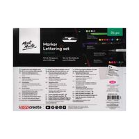 Mont Marte 34 pc Marker Colour Lettering Set- alt image 0