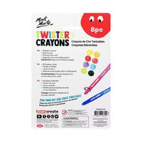 Mont Marte Kids Twister Crayons 8pc- alt image 0