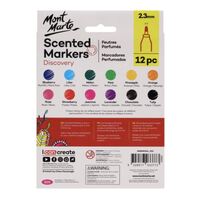 Mont Marte Marker Set - Scented Markers 2.3mm Tip 12pc- alt image 0