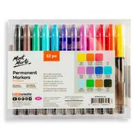 Mont Marte Permanent Marker 12pc Set- alt image 0
