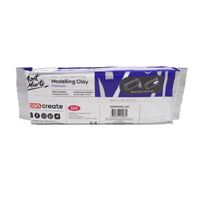 Mont Marte Premium Air Hardening Modelling Clay - White 500gm- alt image 0