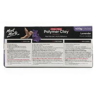 Mont Marte Make N Bake Polymer Clay 400g Block - Lavender- alt image 0