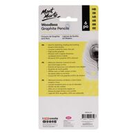 Mont Marte Woodless Graphite Pencils 6pc- alt image 0
