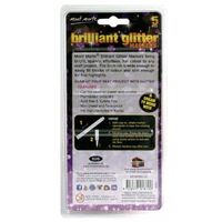Mont Marte Marker Set - Brilliant Glitter Markers 5pc- alt image 0