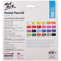 Mont Marte Signature Pastel Pencils Colour - 24pc- alt image 0